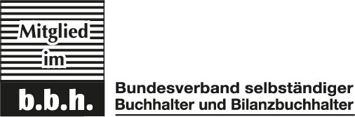 b.b.h. Logo Logo des Bundesverbands selbstständiger Buchhalter und Bilanzbuchhalter.